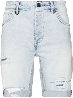 Nødlidende jeans-shorts Neuw blå