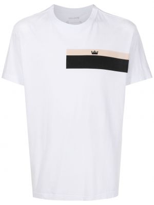 T-shirt a righe Osklen bianco