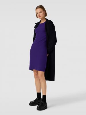 Трикотажное платье с круглым вырезом Christian Berg фиолетовое