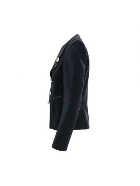 Aksamitna kurtka Balenciaga Vintage czarna