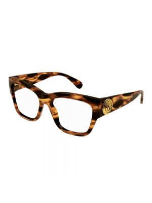 Okulary przeciwsłoneczne oversize Gucci brązowe