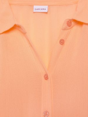 Rochie tip cămașă Lascana portocaliu