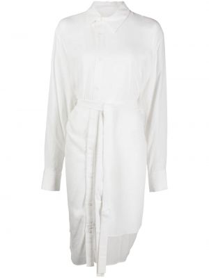 Bílá asymetrická košile Yohji Yamamoto