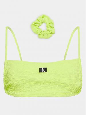 Plavky Calvin Klein Swimwear zelená