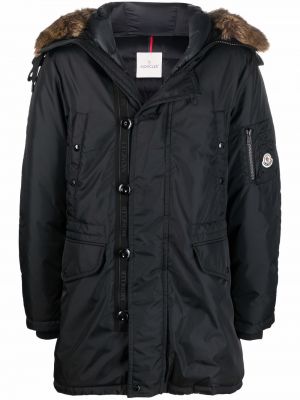 Huva dunjacka Moncler svart