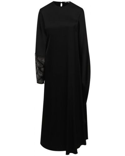 Платье из вискозы Stella Mccartney, черное