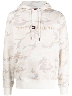 Kamuflere brodert hettegenser Tommy Hilfiger