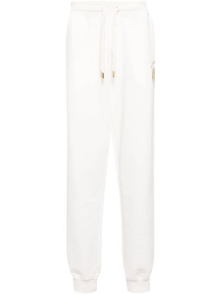 Βαμβακερό αθλητικό παντελόνι Casablanca λευκό