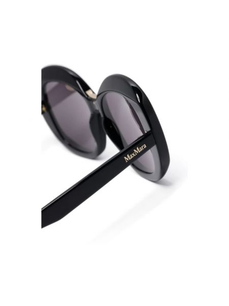 Gafas de sol elegantes Max Mara negro