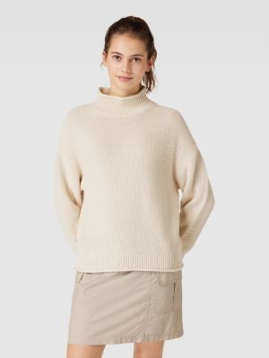 Dzianinowy sweter Noisy May biały