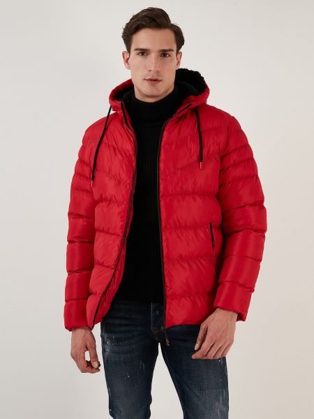 Manteau d'hiver Buratti rouge