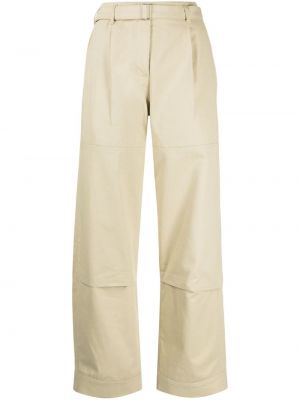 Klasické rovné kalhoty Low Classic khaki