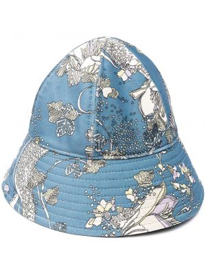 Sombrero con estampado Emilio Pucci azul