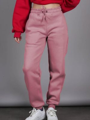 Teplákové nohavice Madmext ružová