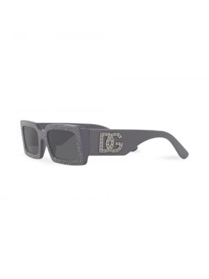 Křišťálové sluneční brýle Dolce & Gabbana Eyewear šedé