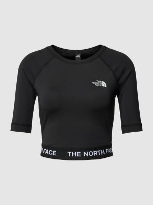 Krótka bluzka The North Face czarna