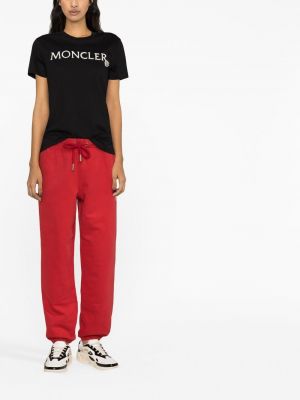 Sportovní kalhoty Moncler červené