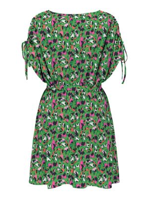 Mini robe à motif mélangé Only vert