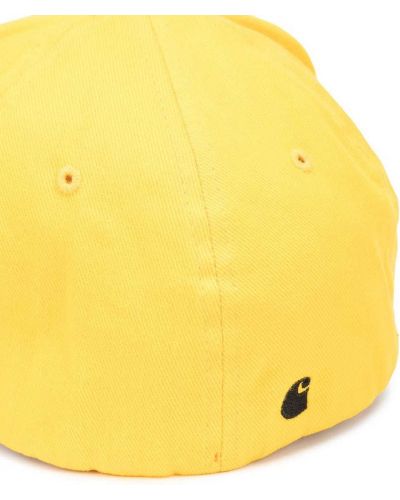 Gorra con bordado Carhartt Wip amarillo