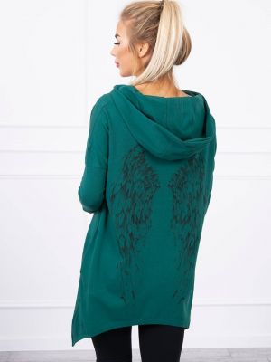 Bluza z kapturem Kesi - Turkus