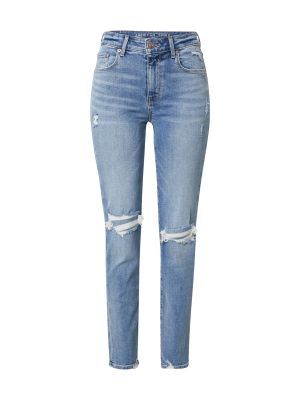 Blugi skinny American Eagle albastru