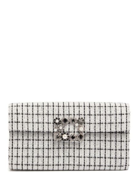 Spænde blomstret clutch Roger Vivier