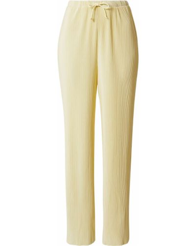 Широки панталони тип „марлен“ Urban Classics жълто