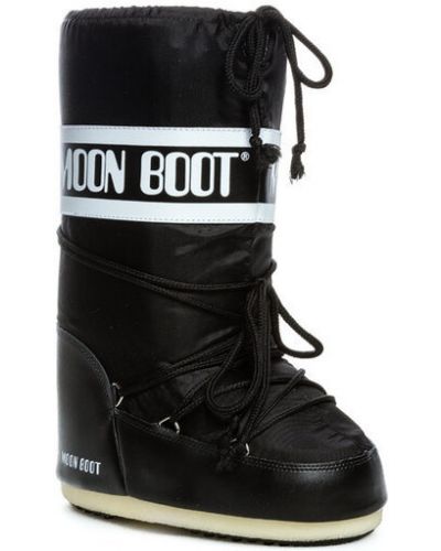 Bottes de neige en nylon Moon Boot noir