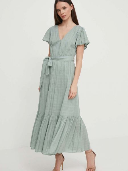 Довга сукня Lauren Ralph Lauren зелена