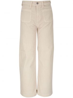 Pantalon droit Ag Jeans blanc