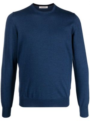 Vlnený sveter Fileria modrá