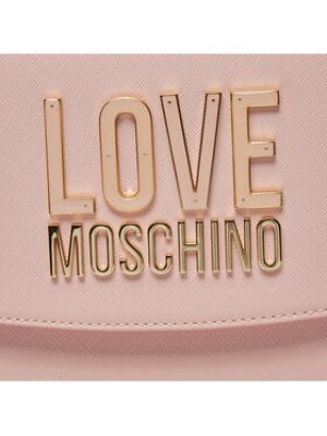 Taška přes rameno Love Moschino růžová