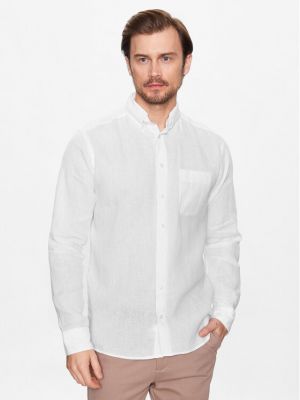 Риза slim Eton бяло