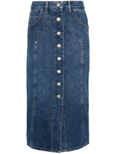 Denimnederdel Marant Etoile blå