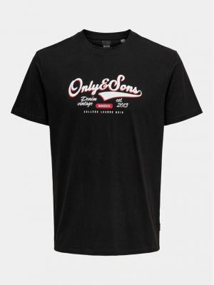 Koszulka Only & Sons czarna