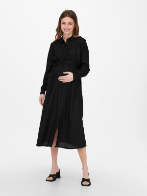 Robe chemise Only Maternity noir