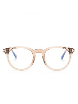 Átlátszó szemüveg Tom Ford Eyewear rózsaszín