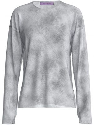 T-shirt a maniche lunghe Margherita Maccapani grigio