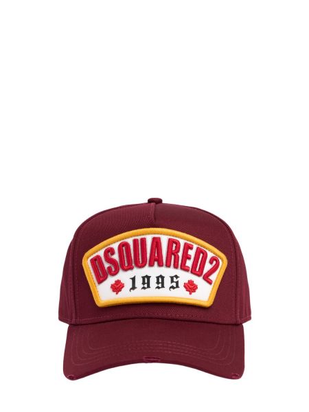 Bomull cap Dsquared2 brun