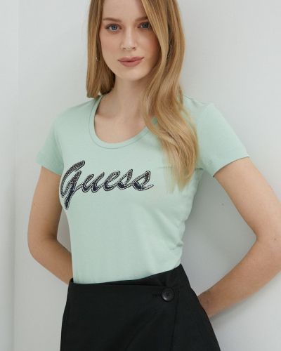 Koszulka Guess zielona