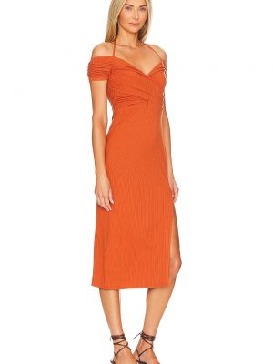 Платье миди Tularosa оранжевый
