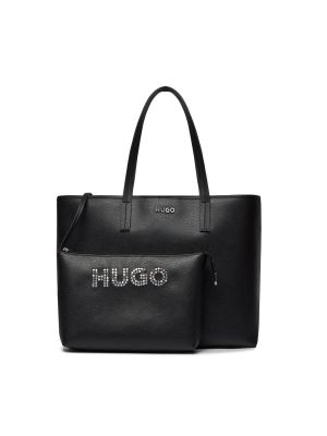 Nakupovalna torba Hugo črna