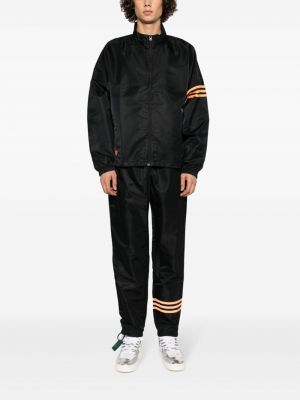 Windjacke mit stickerei Adidas schwarz