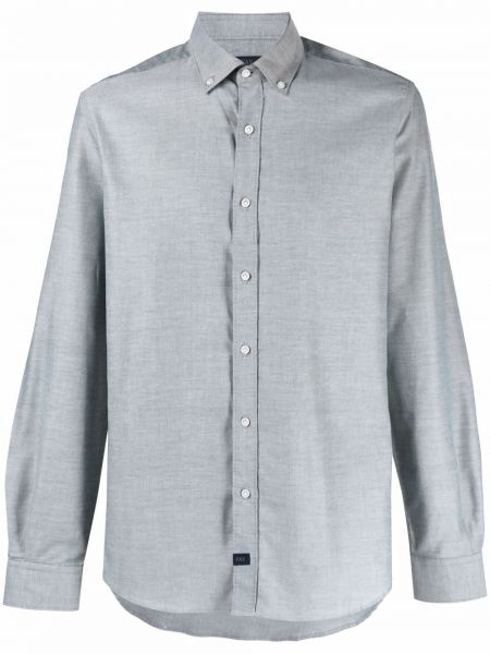 Camisa con botones Fay gris
