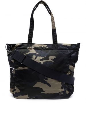 Камуфлажни шопинг чанта Porter-yoshida & Co.