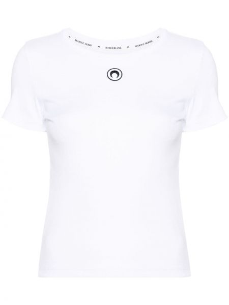 T-shirt Marine Serre bianco
