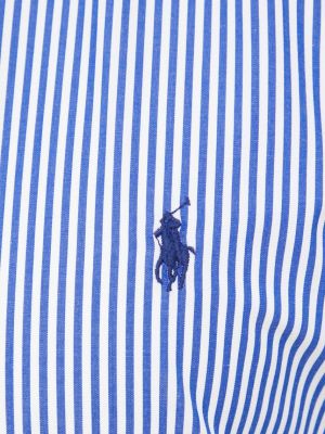 Pernata košulja s gumbima slim fit Polo Ralph Lauren plava