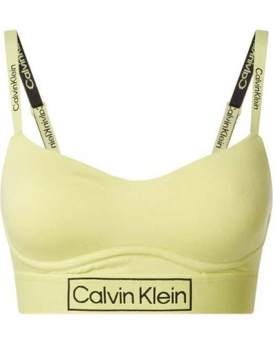 Bralet Calvin Klein Underwear, żółty