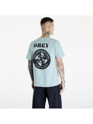 Tričko Obey Clothing modré