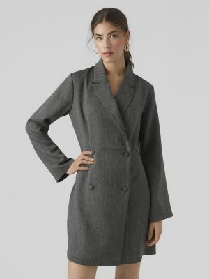 Mini šaty Vero Moda sivá